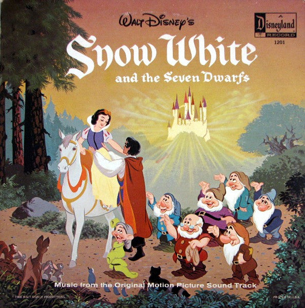 Various - Walt Disney's Snow White And The Seven Dwarfs (Music From The Original Motion Picture Sound Track) - LP