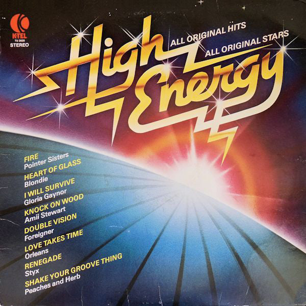 Various - High Energy - All Original Hits All Original Stars - LP