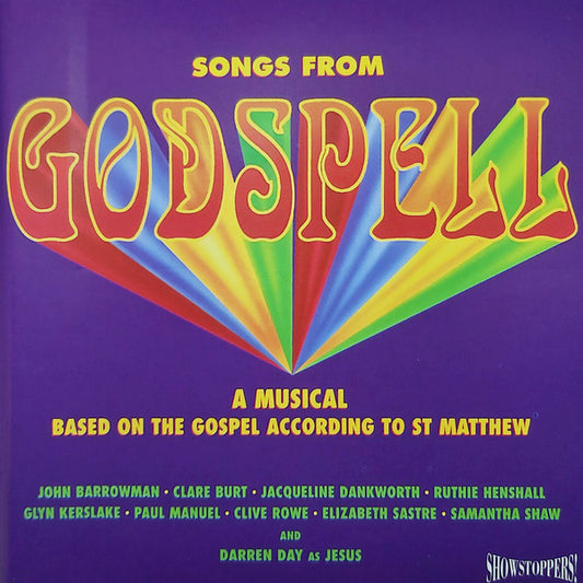 "Godspell" Original Cast - Songs From Godspell - A Musical Based On The Gospel According To St Matthew - CD