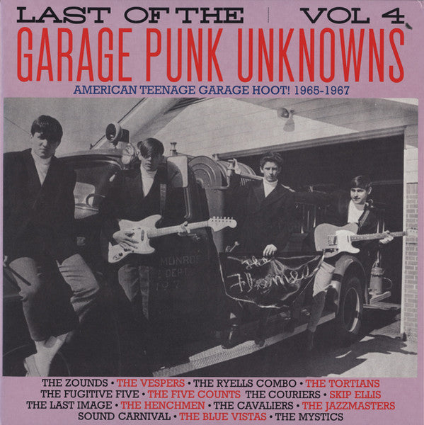 Various - Last Of The Garage Punk Unknowns Vol 4 (American Teenage Garage Hoot! 1965-1967) - LP