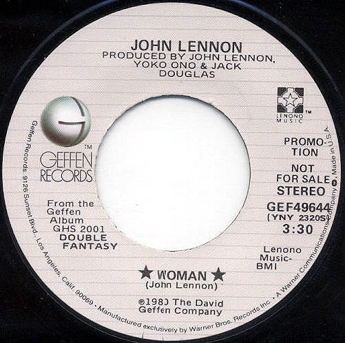 John Lennon - Woman - 7"