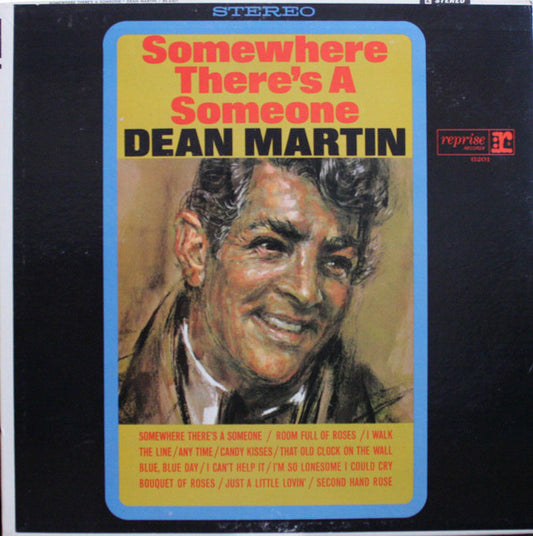 Dean Martin - Somewhere There's A Someone - LP