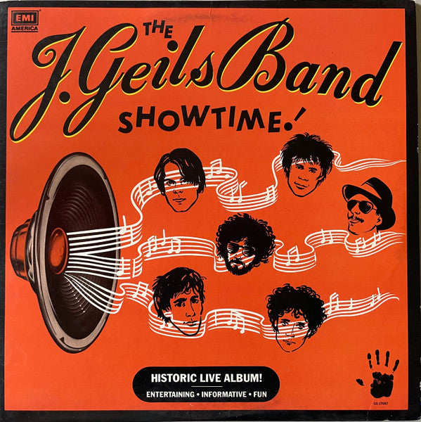 The J. Geils Band - Showtime! - LP