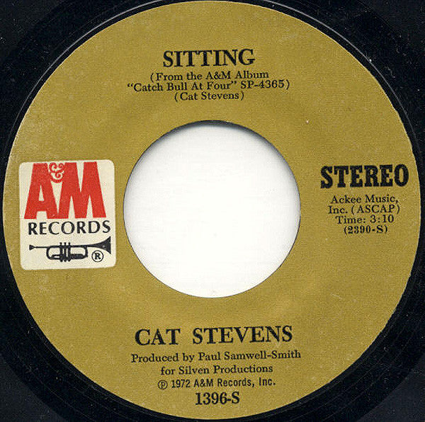Cat Stevens - Sitting / Crab Dance - 7"
