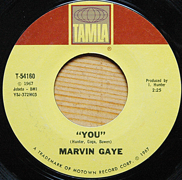 Marvin Gaye - You / Change What You Can - 7"