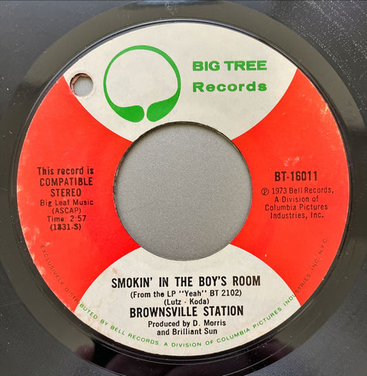 Brownsville Station - Smokin' In The Boy's Room - 7"