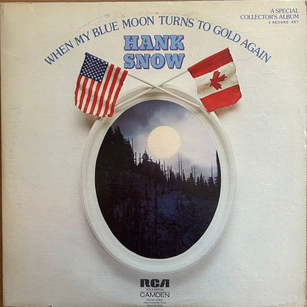 Hank Snow - When My Blue Moon Turns To Gold Again - LP
