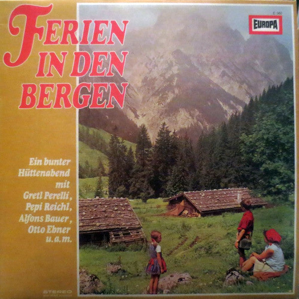 Various - Ferien In Den Bergen - LP