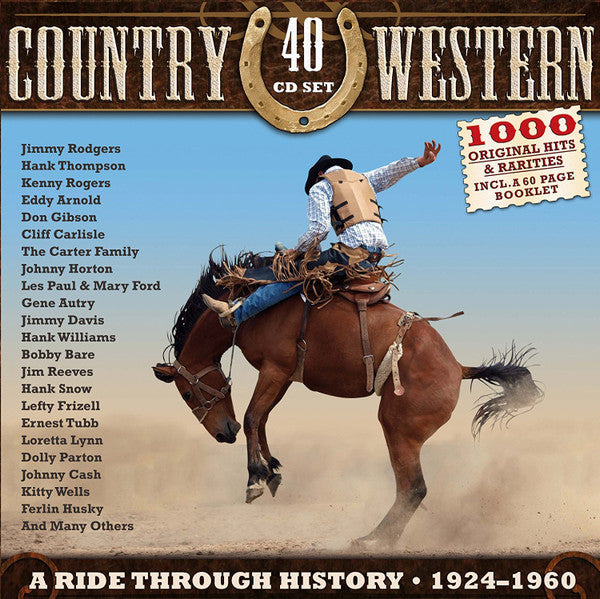 Various - Country & Western (A Ride Through History • 1924-1960) - CD