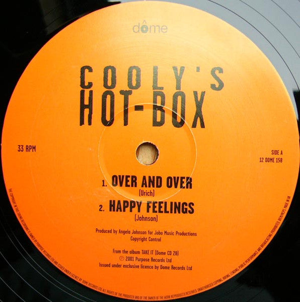 Cooly's Hot Box - Over And Over - 12"
