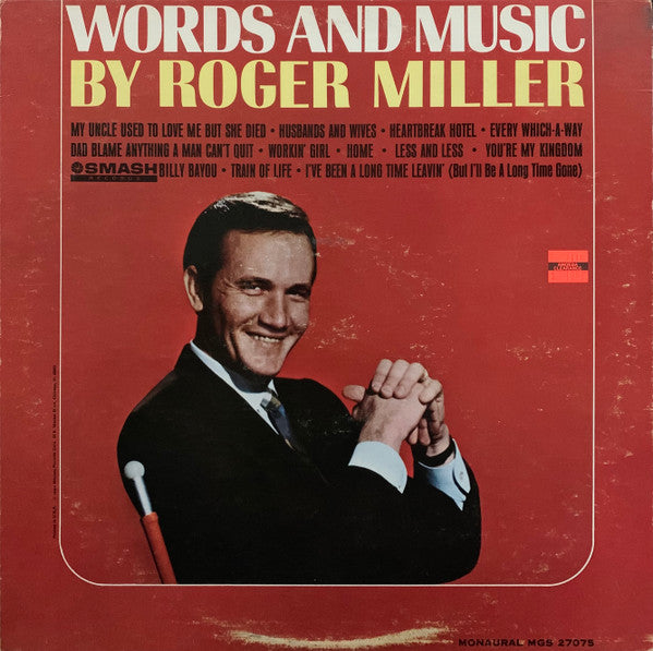Roger Miller - Words And Music By Roger Miller - LP