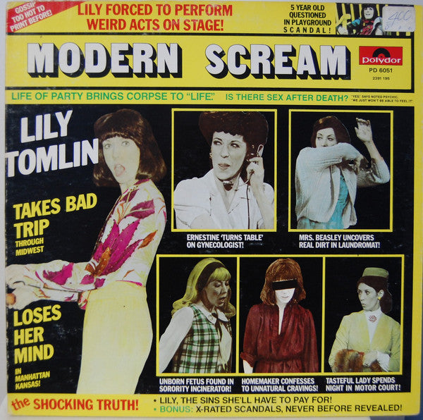 Lily Tomlin - Modern Scream - LP