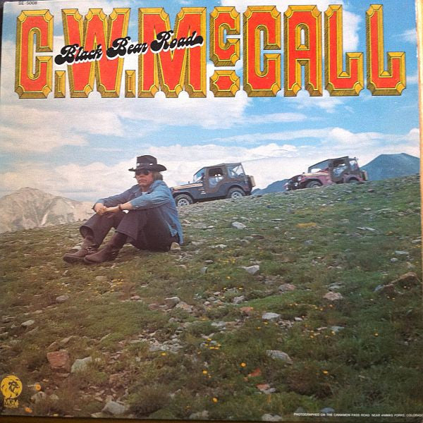 C.W. McCall - Black Bear Road - LP