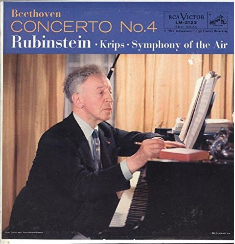 Ludwig Van Beethoven - Concerto No.4 In G Op. 58 - LP