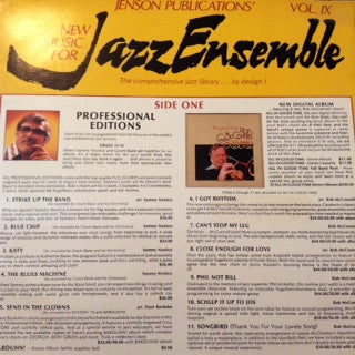 Various - New Music For Jazz Ensemble Vol. IX - LP