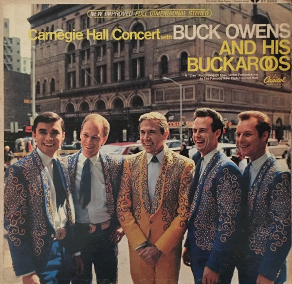 Buck Owens And His Buckaroos - Carnegie Hall Concert - LP