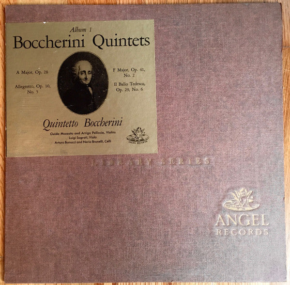 Luigi Boccherini - Boccherini Quintets, Album 1 - LP