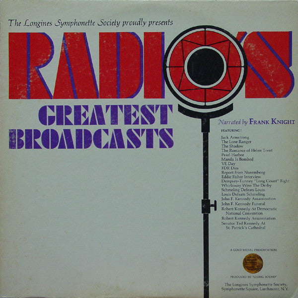 Various - Radio's Greatest Broadcasts - LP