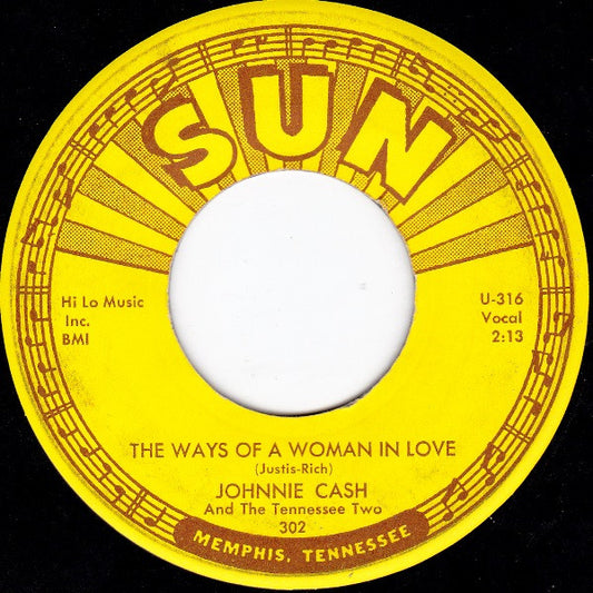 Johnny Cash & The Tennessee Two - The Ways Of A Woman In Love - 7"