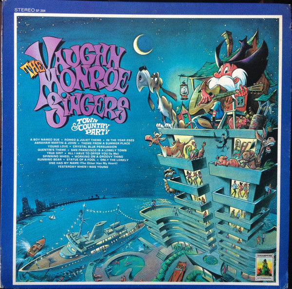 The Vaughn Monroe Singers - Town & Country Party - LP