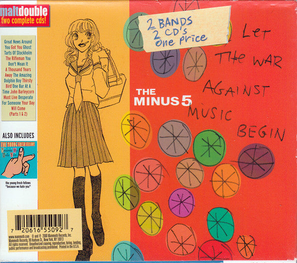 Young Fresh Fellows - Because We Hate You / Let The War Against Music Begin - CD