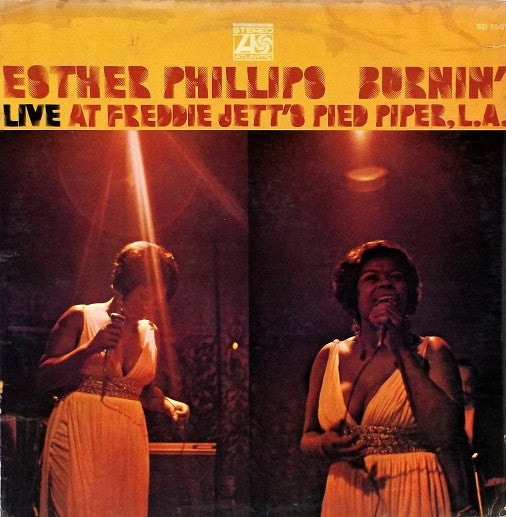 Esther Phillips - Burnin' (Live At Freddie Jett's Pied Piper, L.A.) - LP