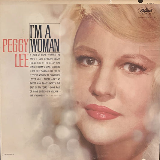 Peggy Lee - I'm A Woman - LP