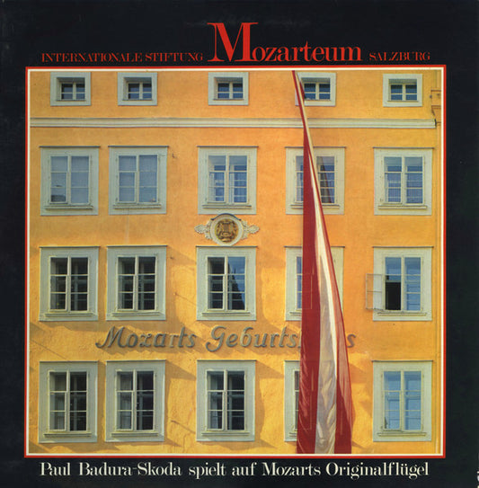 Wolfgang Amadeus Mozart - Spielt Auf Mozarts Originalflügel - LP