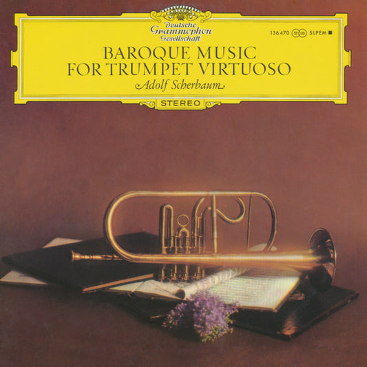 Adolf Scherbaum - Baroque Music for Trumpet Virtuoso - LP