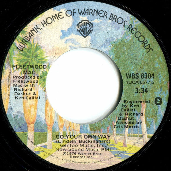 Fleetwood Mac - Go Your Own Way / Silver Springs - 7"