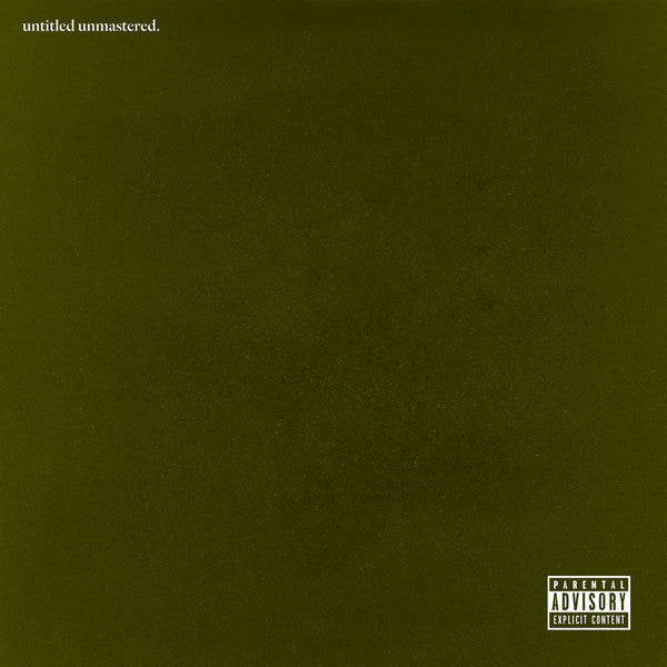 Kendrick Lamar - Untitled Unmastered. - LP