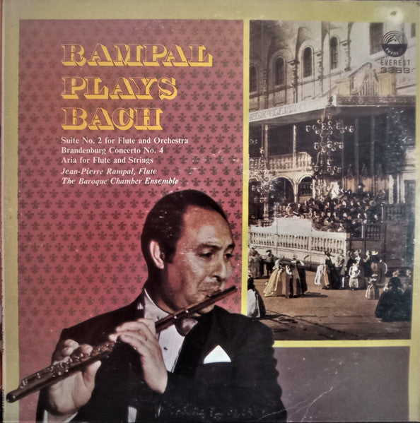 Jean-Pierre Rampal - Rampal Plays Bach - LP