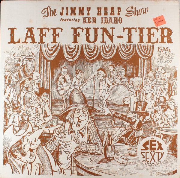 The Jimmy Heap Show - Laff Fun-Tier - LP