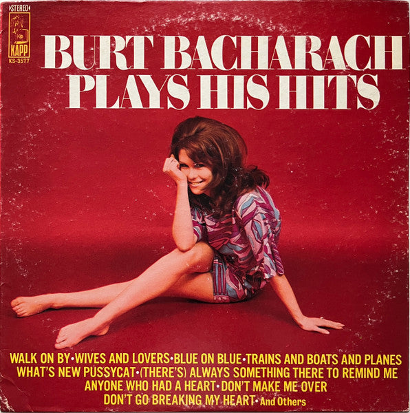 Burt Bacharach - Plays His Hits - LP
