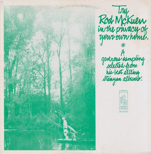 Rod McKuen - Try Rod McKuen In The Privacy Of Your Own Home - LP