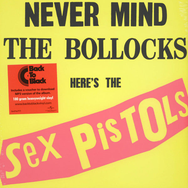 Sex Pistols - Never Mind The Bollocks, Here's The Sex Pistols - LP