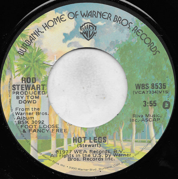 Rod Stewart - Hot Legs - 7"