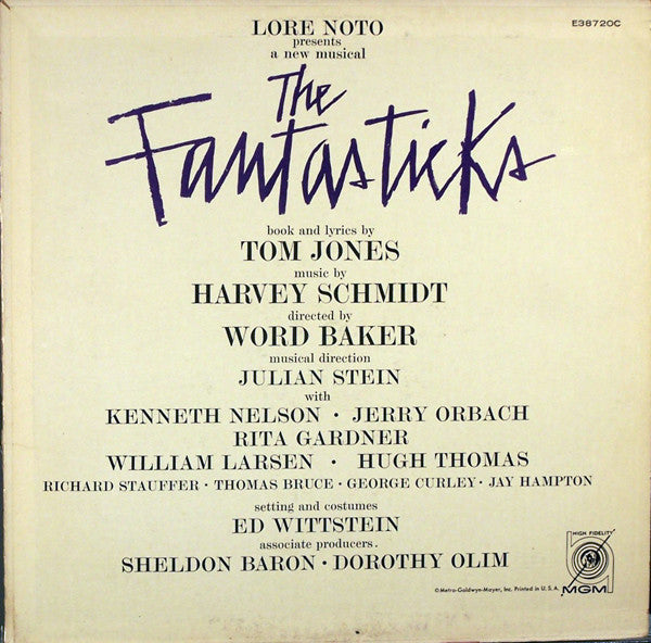 Various - The Fantasticks - LP
