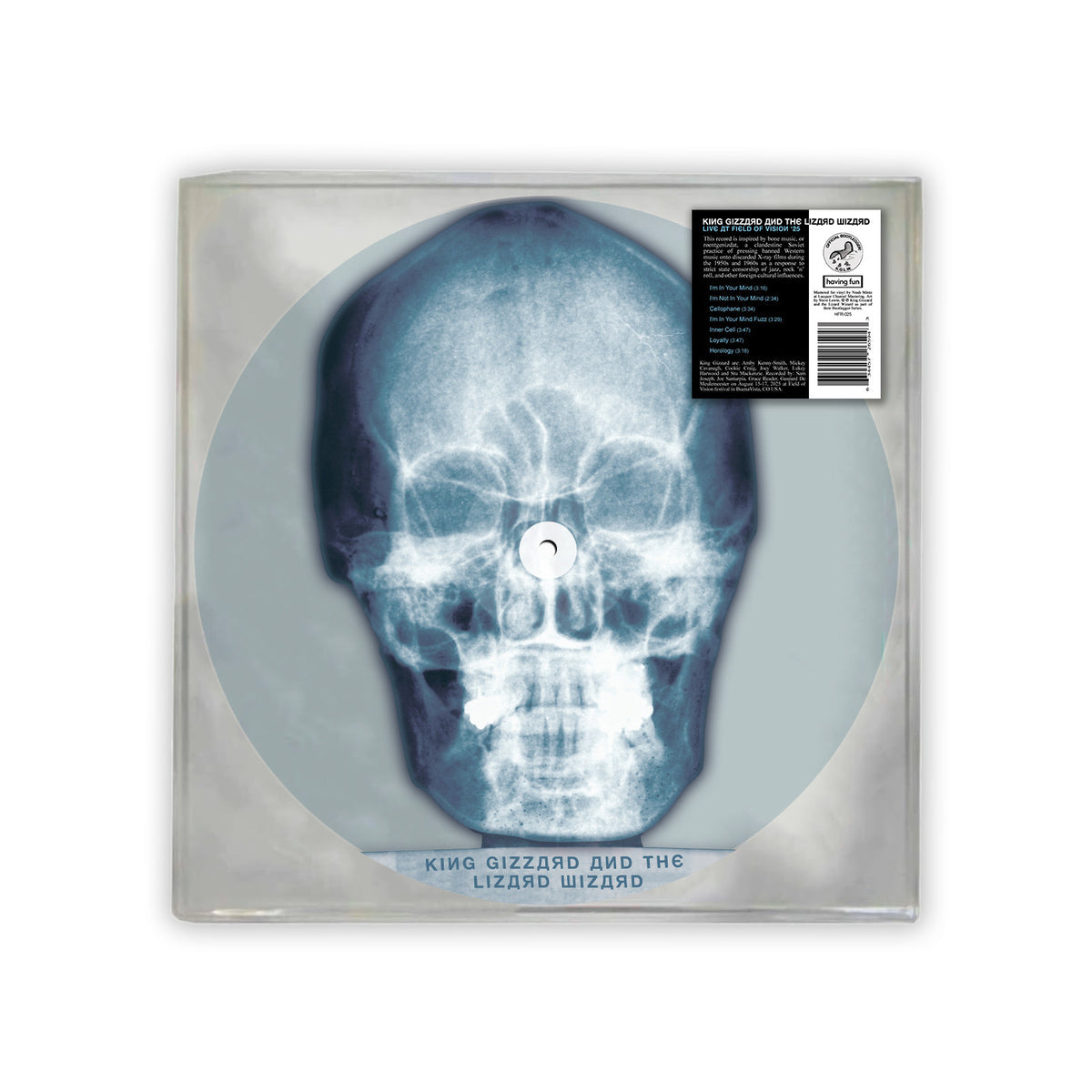 King Gizzard & The Lizard Wizard - Skull X-Ray - Deluxe Edition - LP - New