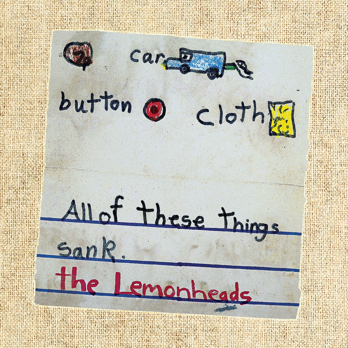 Lemonheads - Car Button Cloth - 30th Anniversary Edition - LP - New