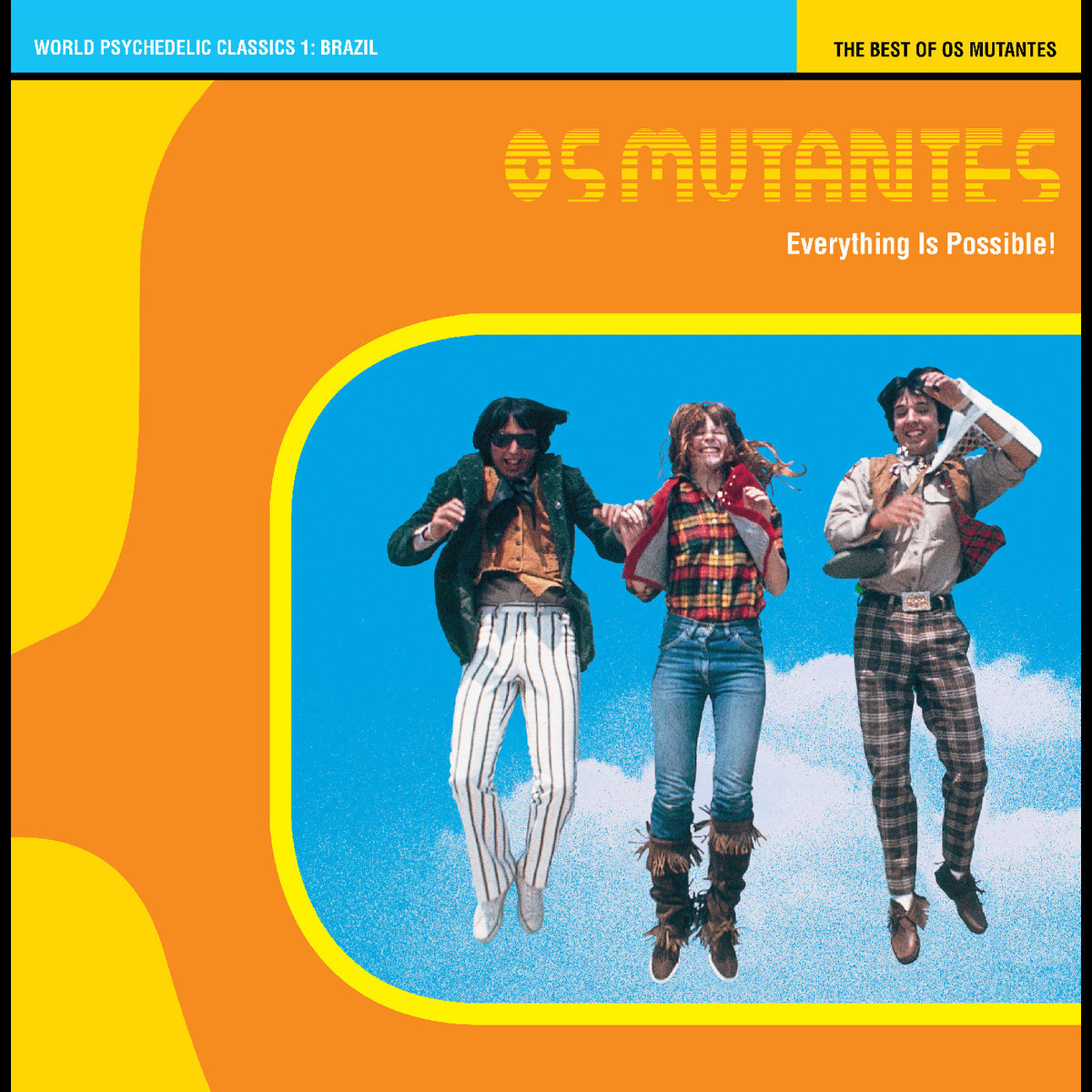 Os Mutantes - Everything Is Possible! The Best of Os Mutantes - World Psychedelic Classics 1 (CRYSTAL BLUE PERSUASION VINYL) - LP - New