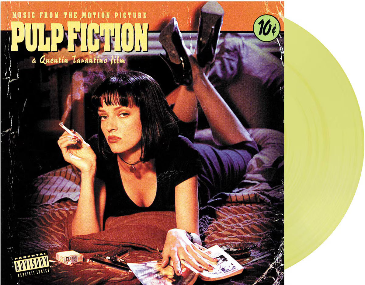 Various Artists - Pulp Fiction - Yellow Vinyl LP - New