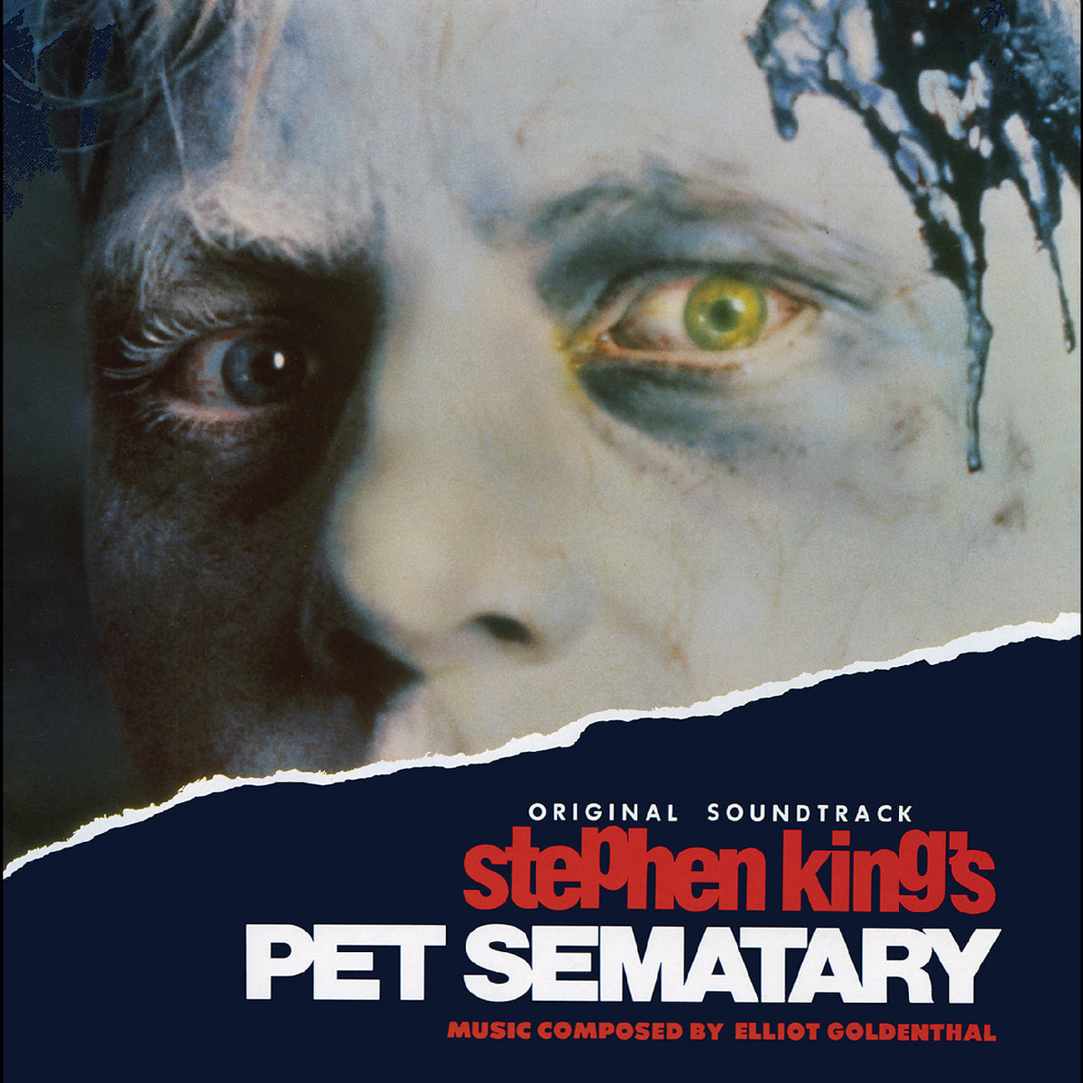 Stephen King's Pet Sematary - Neon Green and Orange Swirl Vinyl - LP - New